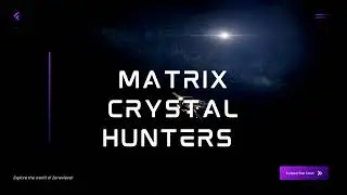 Matrix Crystal Hunters #alienworld #cyrstals #scifi #romance