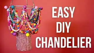 How To Make A DIY Chandelier Home Decor