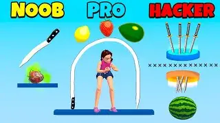 NOOB vs PRO vs HACKER - Draw Knife