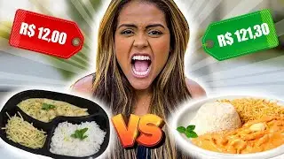 STROGONOFF MAIS CARO VS ESTROGONOFF MAIS BARATO DO APLICATIVO!!!