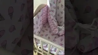 Комплект в кроватку Розовые мечты