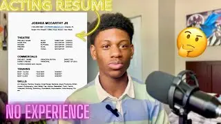 How to Make an Acting Resume With No Experience (Step by Step)