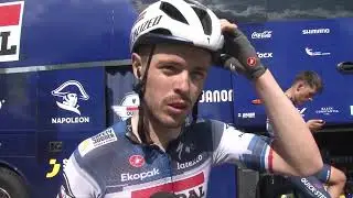 les réactions vidéo de Julian Alaphilippe Rémi Cavagna, Florian Sénéchal après la 2ème étape