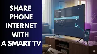 How to share your smartphone internet with any Smart television - TV WiFi tethering and hotspot