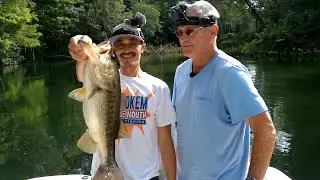 PART 1 I'm Back Baby! Fishing The Ocklawaha River For Bass.  ft. The North Florida Angler! Fishing