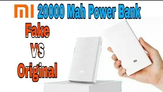 Mi/Xiaomi 20000Mah Power Bank Fake Vs Original ??? How To identify - 【Hindi】
