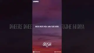 Crush - SHYRAS | Lyrical Video | Unied Studios