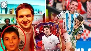 ЛЮБИМЧИК МЕССИ - АЛЬВАРЕС В СОСТАВЕ ЗА 5 МИНУТ FC 24