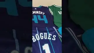 Hornets and Celtics NBA jerseys