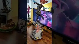 Statuette Black Widow Marvel de Sideshow #shorts