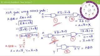 Lecture on XOR Gate using NAND Gates