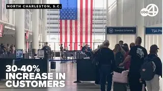 Charleston airport braces for record-breaking holiday crowds