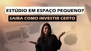 Invista de forma correta na montagem do seu estúdio