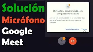 Microphone is Muted in System Settings - Google Meet Solution Methods