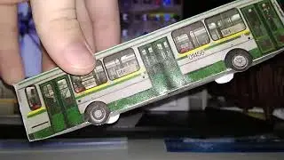 Бумажный автобус ЛиАЗ - 5256.25