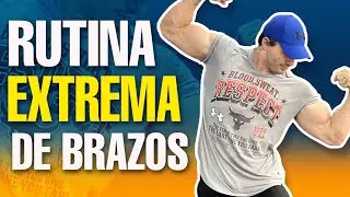 RUTINA DE BRAZOS EXTREMA⚡ - ¿QUIERES UNOS BRAZOS DE DIOS GRIEGO? HAZ ESTA RUTINA 💪