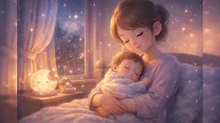 Lullaby Warm peaceful bedtime atmosphere, cozy bedroom