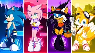 Sonic - Amy Rose - Rouge - Tails  Tiles Hop | Tiles Hop