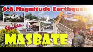6.6 Magnitude Earthquake hits Masbate Province | August 18,  2020