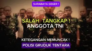 JAWA TENGAH VIRAL‼️ Polisi gruduk tentara! Ketegangan memuncak, Tentara tidak terima! Salah tangkap!