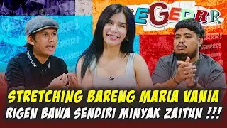 RIGEN DITUNING MARIA VANIA‼️ PIJAT BROTO⁉️ KESEGARAN BUAH KELAPA ASLI🤣