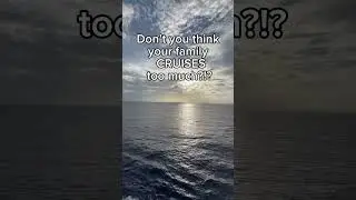 NOPE! Not at all! #cruise #cruiseship #shorts