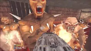 DOOM MOD 3D SPRITES Doom Remake 4 FREEDOOM 1 Experimental v1 18 E3M8 & E3M9