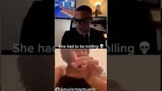 Woman trolls on Kevin Samuels IG Live😨😨