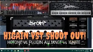 VST AMPLIFIER SHOOTOUT:  Hotone vs Plugin Alliance vs Ignite