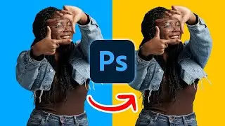 How to Change Background Color in Photoshop (EASY)