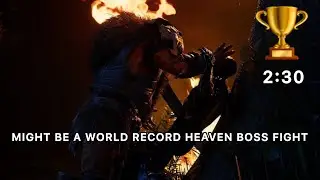 Marvel's Spider-Man 2 this might be a world record ultimate difficulty full Kraven boss fight 2:30
