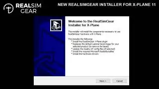 New RealSimGear Installer for X Plane 11