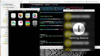 Learning WatchKit x42 Coding The Setting Glance InterFace Part2