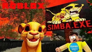 SIMBA.EXE NIGHTMARE in ROBLOX! 🦁 Intense Lion King Adventure || Roblox Gameplay by Konas2002