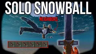 I Stole Rockets off my Neighbors (Solo Snowball) - Rust Console