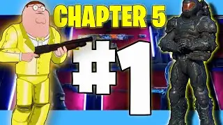 PETER GRIFFFIN IS HERE | J&J FIRST CHAPTER 5 WIN #fortnite #zerobuild #victoryroyale