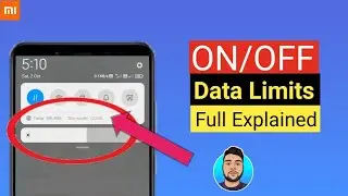 How To Set Data Usage Limit in Mi Phone | Data Limits Usage Settings in Redmi | Data usage settings