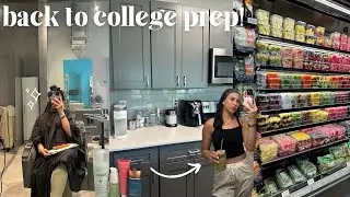 college diaries| back to college prep 🎧! supply & dorm shopping, cleaning, organizing, & more!