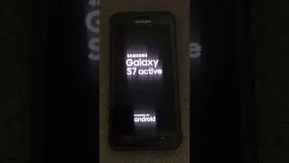 Samsung Galaxy S7 Active - Startup