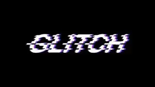 GLITCH TEXT EFFECT IN PHOTOSHOP CC2017