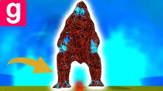 GMOD LAVA GODZILLA VS RED HULK! IN Garry's Mod