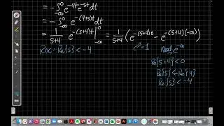 Laplace Transform Example 2: Anti-causal signal