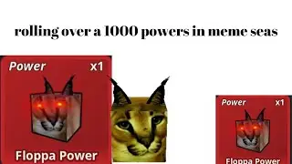 rolling over 1000 powers on meme seas