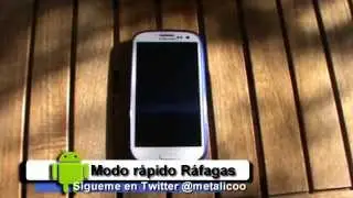 Haz 20 Fotos en Ráfaga en Android