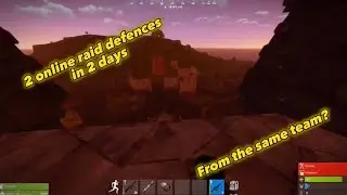 How i defended 2 online raids in 2 days (Rust Console Edition) (PS5)