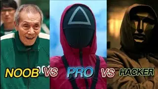 НУБ ПРО ХАКЕР В ИГРА В КАЛЬМАРА АМОНГ АС! | NOOB PRO HACKER Squid game AMONG US!