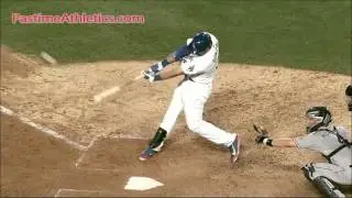 ADRIAN GONZALEZ Home Run Baseball Swing Slow Motion Hitting Mechanics LA Dodgers MLB Analysis