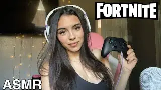 ASMR|| Fortnite Gameplay🎮 (clicky controls sounds) 