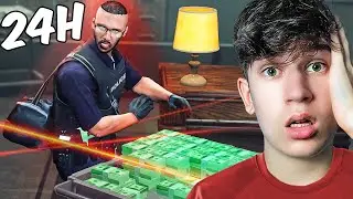 Spędziłem 24h jako FAKE POLICJANT w GTA V!