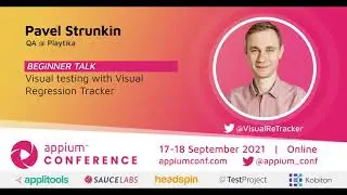 Visual testing with Visual Regression Tracker by Pavel Strunkin 